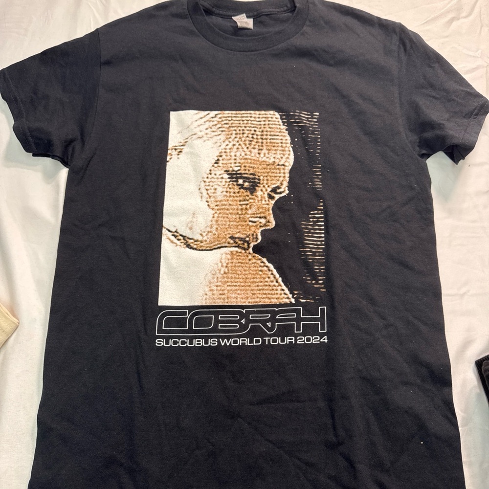 COBRAH Succubus World Tour 2024 Black Graphic Tee